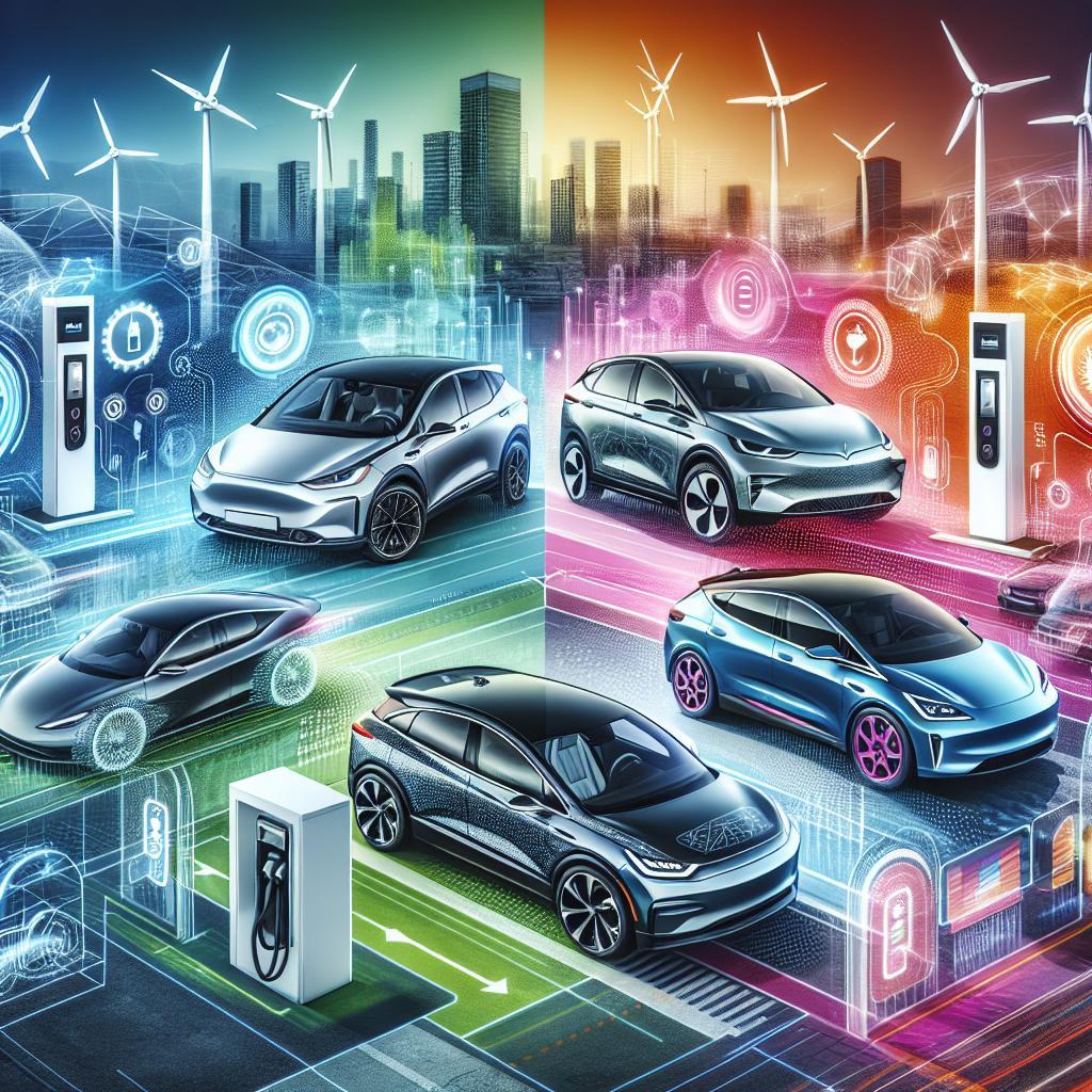 Neue E-Auto-Modelle im Vergleich der Mittelklasse